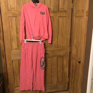 PINK Sweatsuit medium/ large